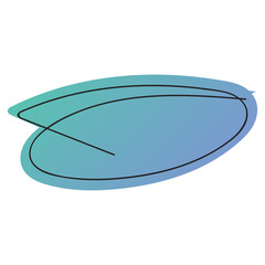 ellipse gradient frame
