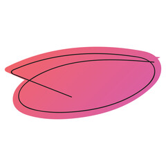 ellipse gradient frame
