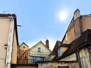 Stepping into History: Captivating Street Views of Auxerre's Old Village