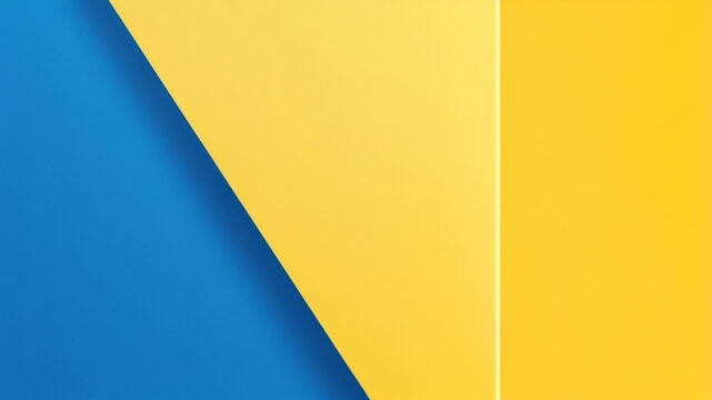 3D-Banner-Hintergrundgrafik in leuchtendem Blau-Orange-Gelb mit scharfem Pinselstrich-Hintergrunddesign in Schiefergrau, Königsblau und heller Koralle