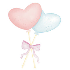 heart shaped balloons