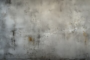 Textured gray concrete wall with signs of wear and age - obrazy, fototapety, plakaty