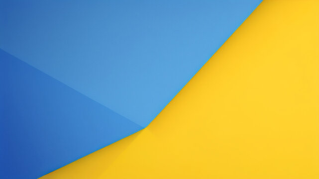 Gelber und blauer Hintergrund mit Streifen. Vektorabstraktes Hintergrundtexturdesign, helles Poster. Abstrakter Hintergrund moderne Hipster-futuristische Grafik. Mehrschichtiger Effekt mit Textur.