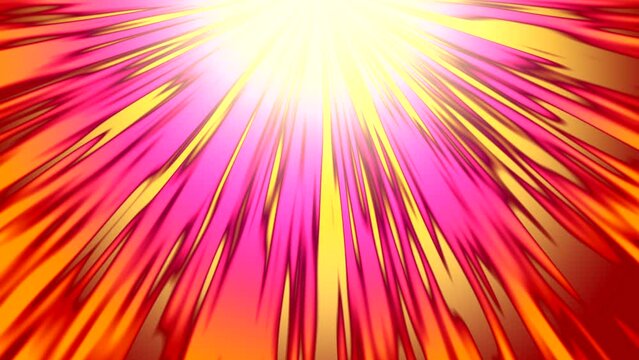 Anime Dynamic Speed Lines Background