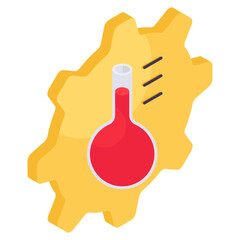 Perfect design icon of temperature management 
