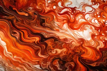 Fototapeten abstract background with flames © AI artistic beauty