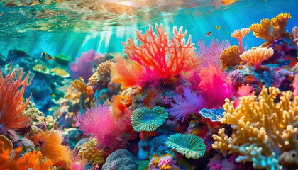 Colorful Coral Reef: Exploring the Vibrant Underwater Ecosystem