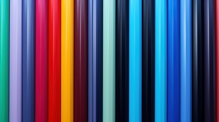 Obraz premium pattern of vertical lines of colored paint