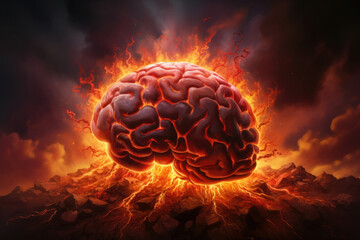 Brain abstract concept health head medicine human neurology idea intelligence science mind psychology