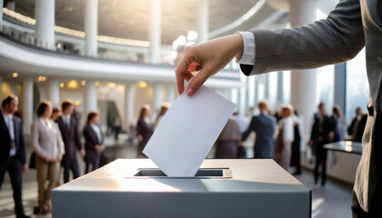 The Power of Choice: Voting for Democracy - obrazy, fototapety, plakaty