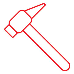 construction red icon
