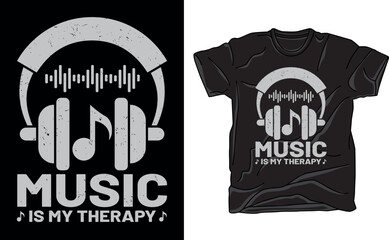 Music T shirt Design