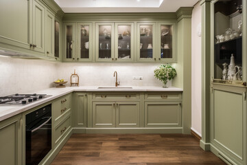 modern kitchen interior