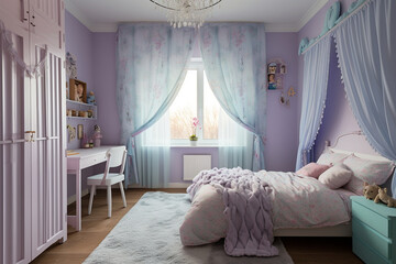 interior of a bedroom