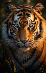 Fototapeta premium tigre poderoso 