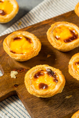 Homemade Sweet Portuguese Egg Tart