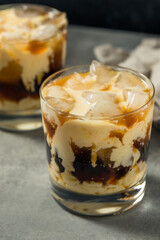 Boozy Cold Eggnog White Russian Cocktail