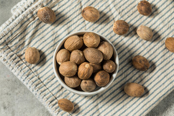 Organic Dry Whole Nutmeg