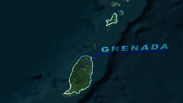 Grenada World Map