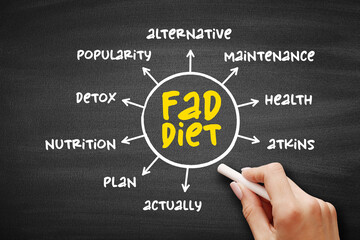Fad diet - without being a standard dietary recommendation, and often making unreasonable claims...