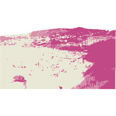 Duotone Xerox Vacation Landscapes Cutout - 37