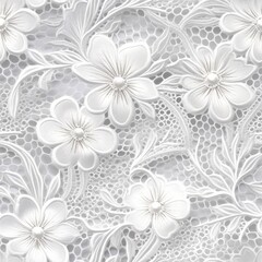 Seamless pattern floral texture