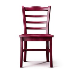 Dining chair maroon