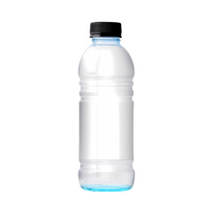 Water bottle isolated on transparent background