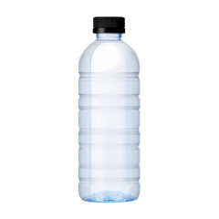 Water bottle isolated on transparent background