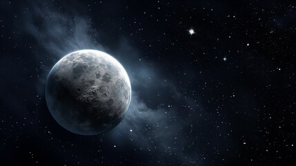 Fototapeta na wymiar planet Eris in space