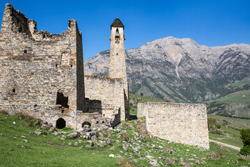 Egikal complex of battle towers in Ingushetia