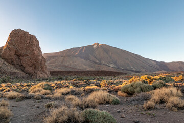 Landscape of Teide National Park , Tenerife