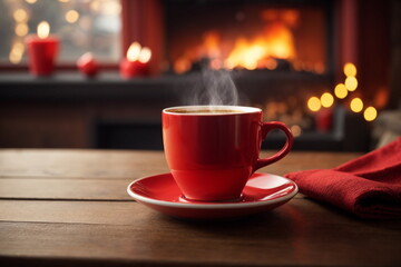 a cup of hot coffee, a New Year's resolution. 