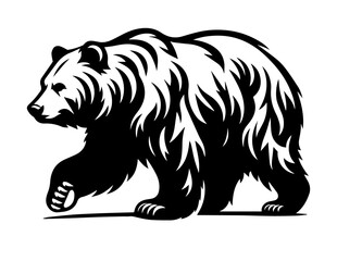 Bear Silhouette Vector