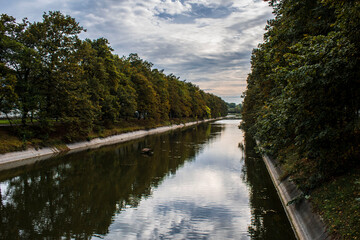 Piaseczno Canal in Agrykola Park