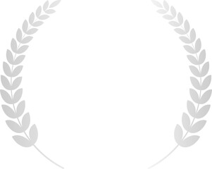 Silver Laurel Wreath