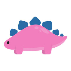 cute baby dinosaur illustration