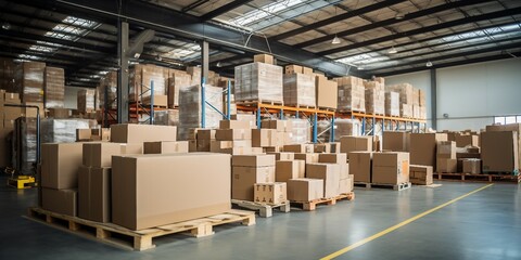 warehouse workers in warehouse