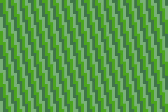 Green zig zag stripes pattern background