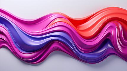 Abstract background with colorful waves