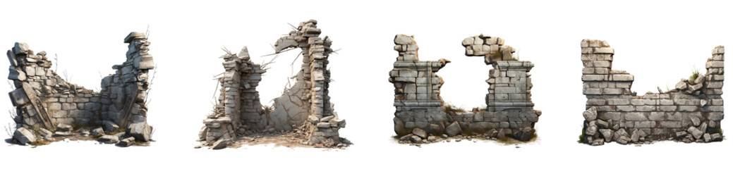 Wall Ruins Compilation. Warfare Legacy