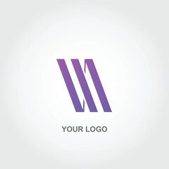 geometric strip logo