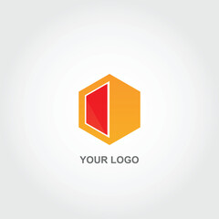 geometric cube logo