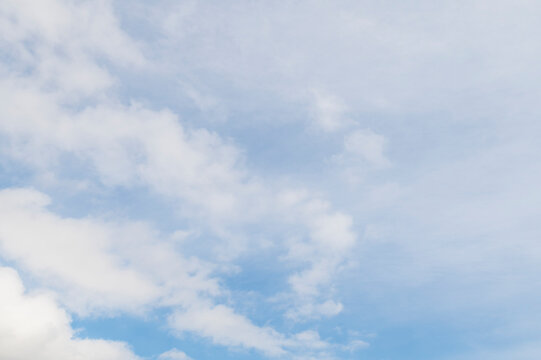 stratocumulus blue sky post rain
