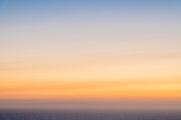 Fototapeta na wymiar Clean gradient pre twilight sky