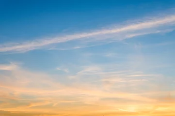 Foto op Plexiglas Intense altostratus pre twilight sky © TheLuxury