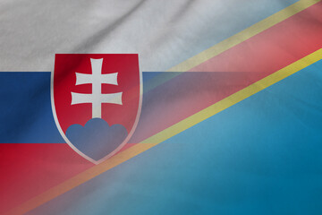 Slovakia and Democratic Republic of the Congo government flag international contract COG SVK