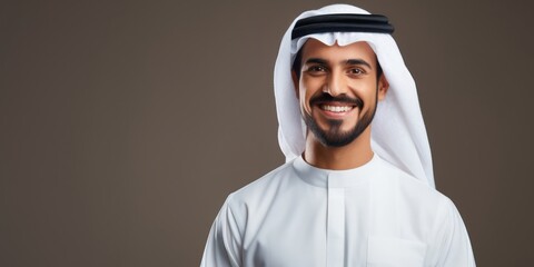 Arabic Man Nutritionist Professional Employment Handsome Environment Generative AI