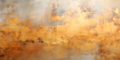 Obraz na płótnie Canvas Abstract orange and brown watercolor background with soft texture, suitable for design elements and wallpapers.