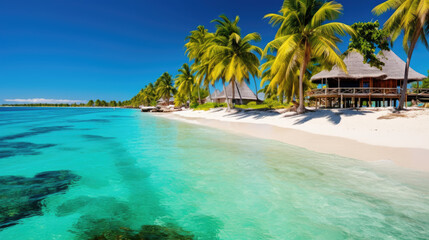 Island Paradise: Turquoise Water and White Sand Dreams